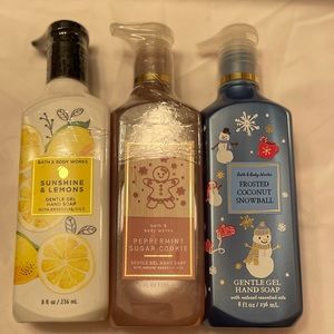 Bath and body works gel soap NWT